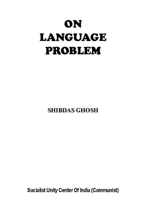 On Language Problem.pdf