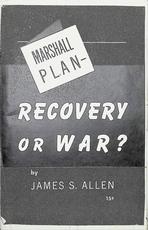 Marshall Plan Recovery Or War.pdf.pdf