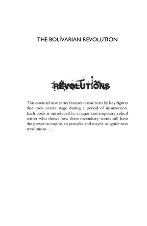 The Bolivarian Revolution.pdf