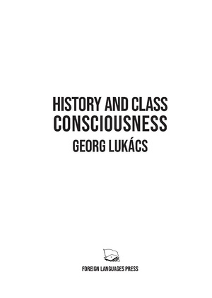 History and Class Consciousness.pdf